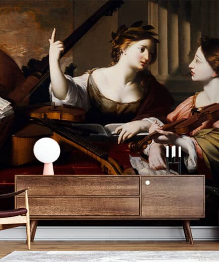 Sanatsal Müzik Temalı Tablo – Tarihi Figürlü Duvar Dekoru