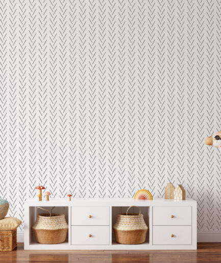 Geometrik Vektör Duvar Kağıdı – Skandinav Stil